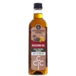 baFortune Premium Kachi Ghani Pure Mustard Oil 1 L