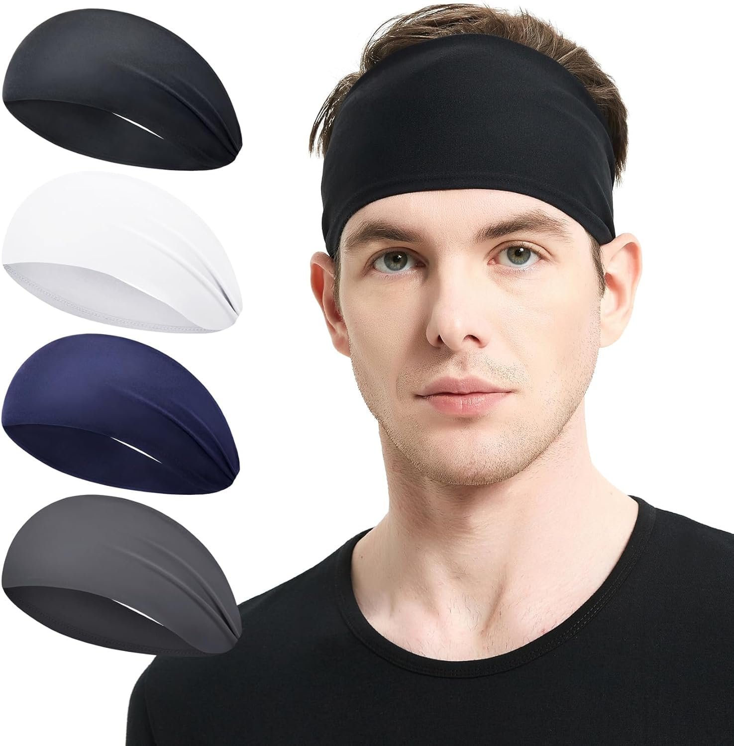 PAROPKAR Multi Sports Stretchy Headbands for Men for Football Cycling 🏋️ Top Sports & Fitness Keywords (General)