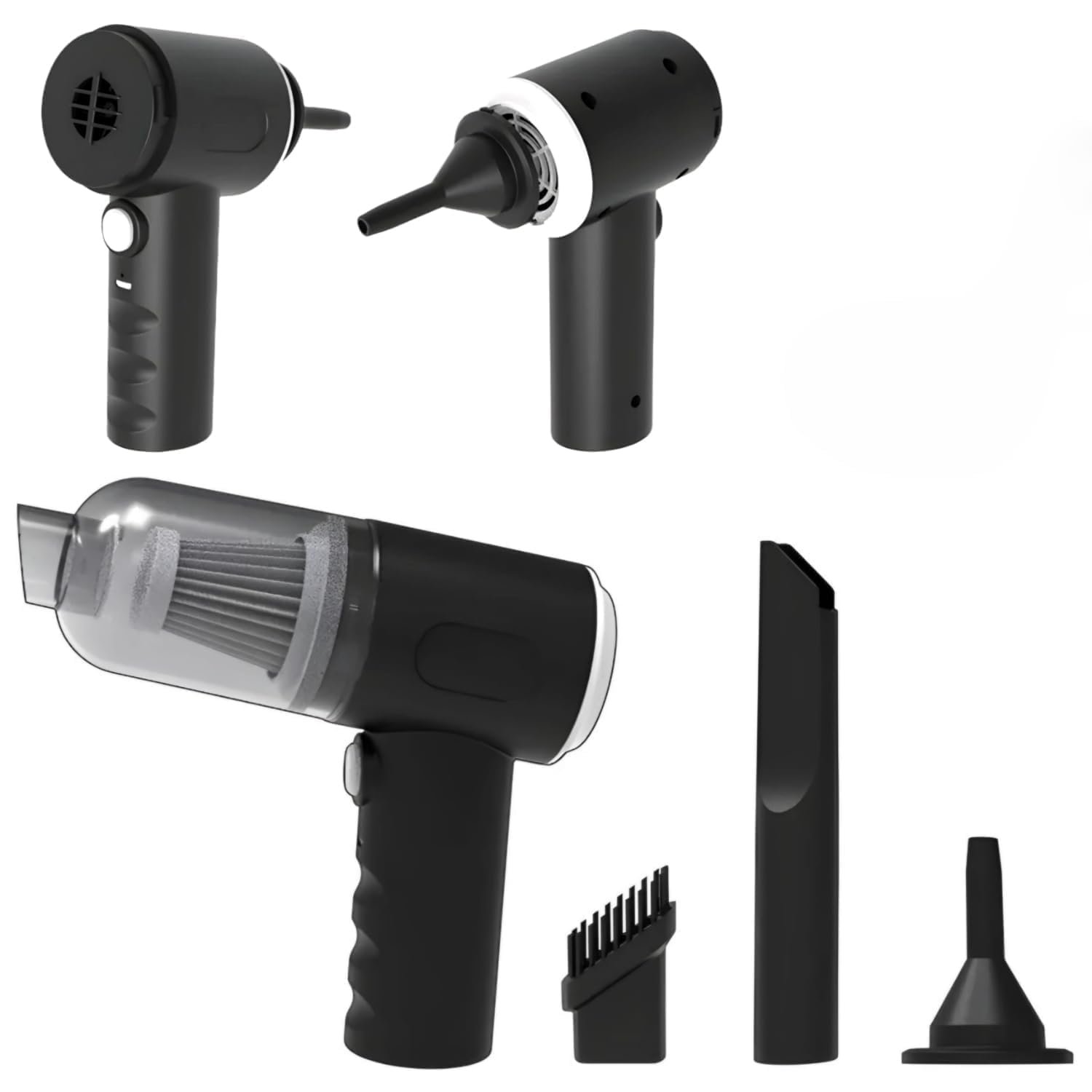 yconictrend 3-in-1 Portable Car Vacuum Cleaner with Blower High-Power USB car vacuum cleaner