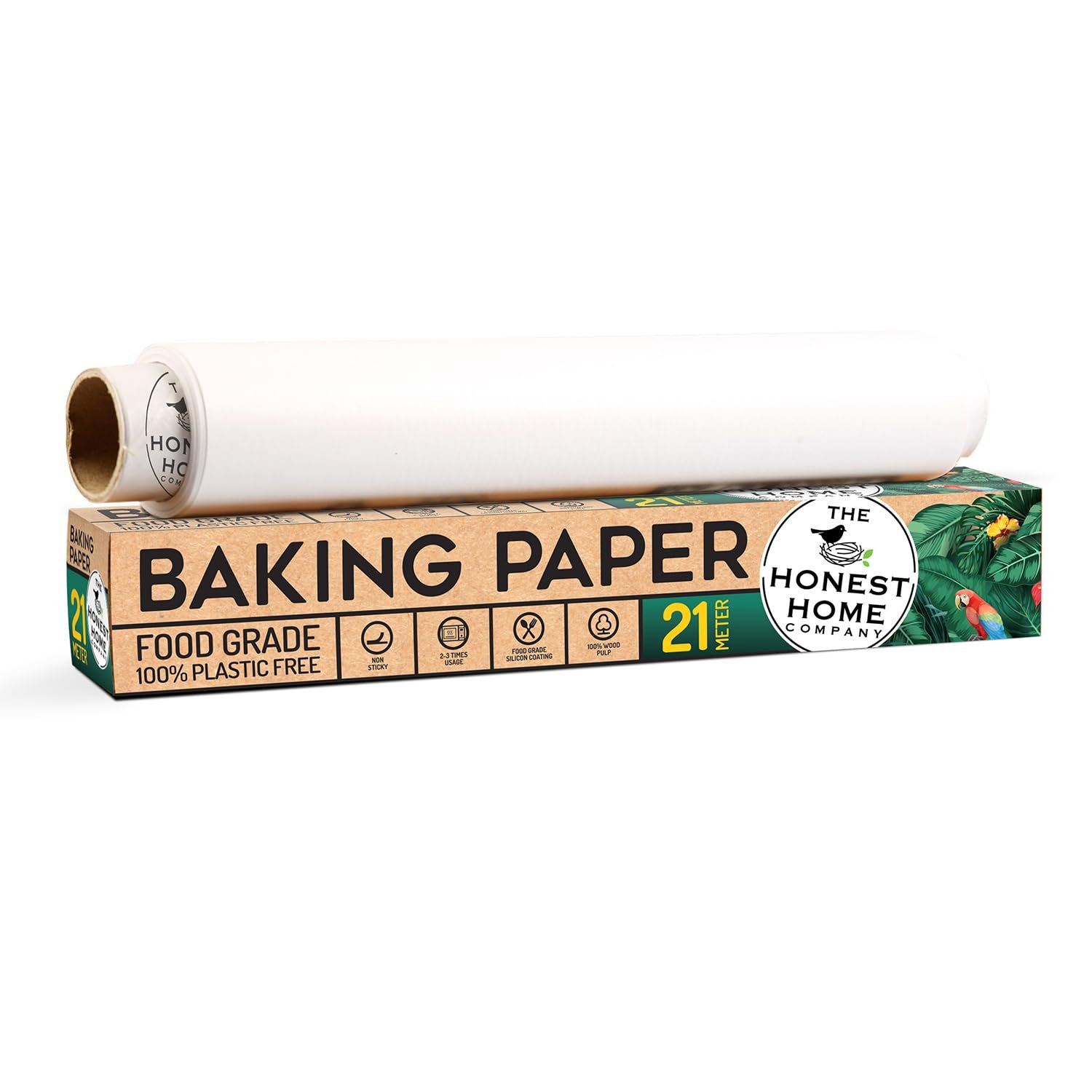 Honest Home Baking Paper Roll | 21 Meters | 40 air fryer