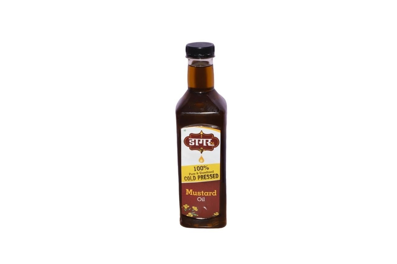 डागर Cold Pressed Natural Mustard Oil 1L baFortune Premium Kachi Ghani Pure Mustard Oil 1 L