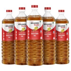baFortune Premium Kachi Ghani Pure Mustard Oil 1 L