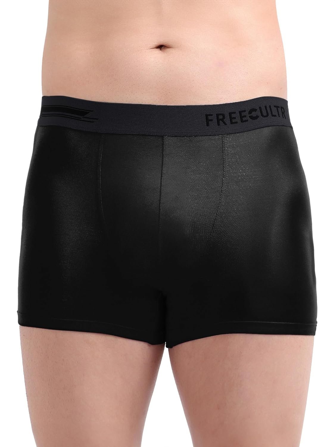 Freecultr Men's Underwear Micromodal Airsoft Trunk – Sweat Proof, Non-Itch, mens t shirts