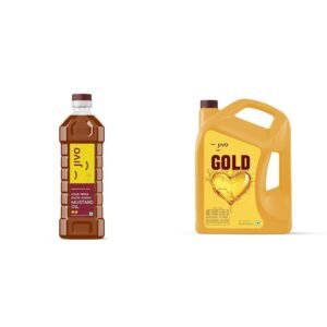 baFortune Premium Kachi Ghani Pure Mustard Oil 1 L