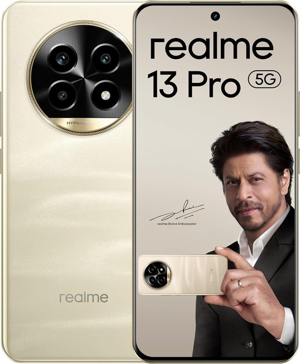 realme 13 Pro 5G (Monet Gold,12GB+512GB) Mobile Phones