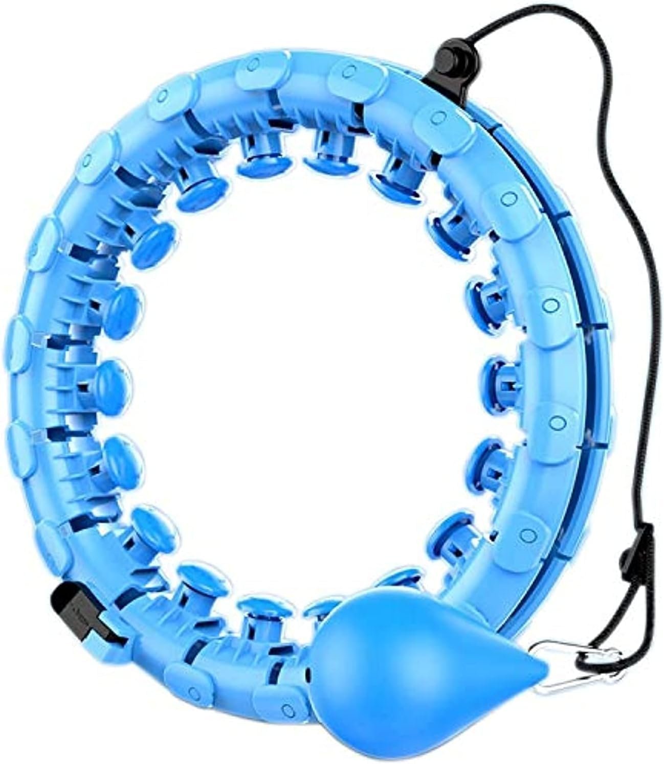 24 Knots Weighted Holla Exercise Hoop Extra Large, Infinity Holla Sports and fitness equipment
