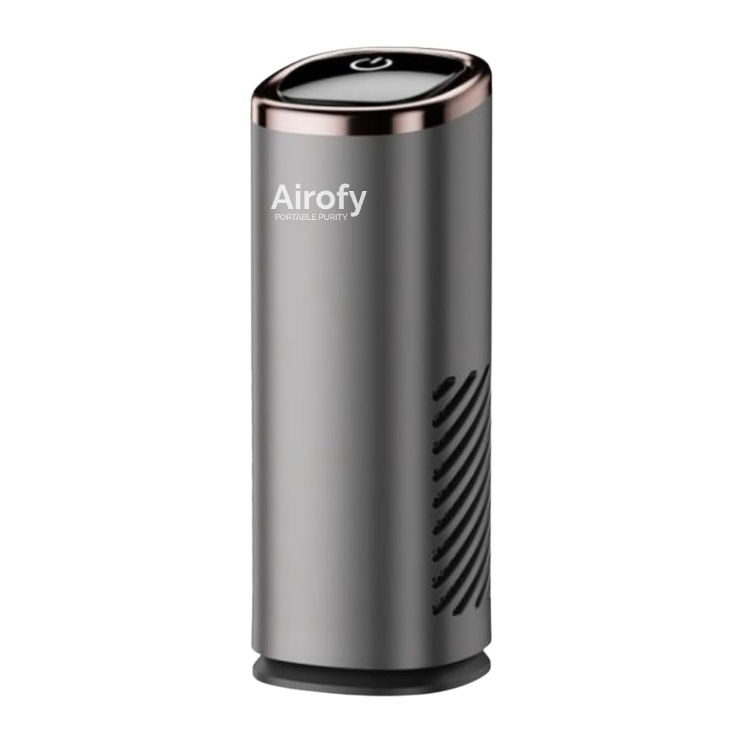 Airofy™ Airo Luxe Portable Car Air Purifier with HEPA H13 car air purifier
