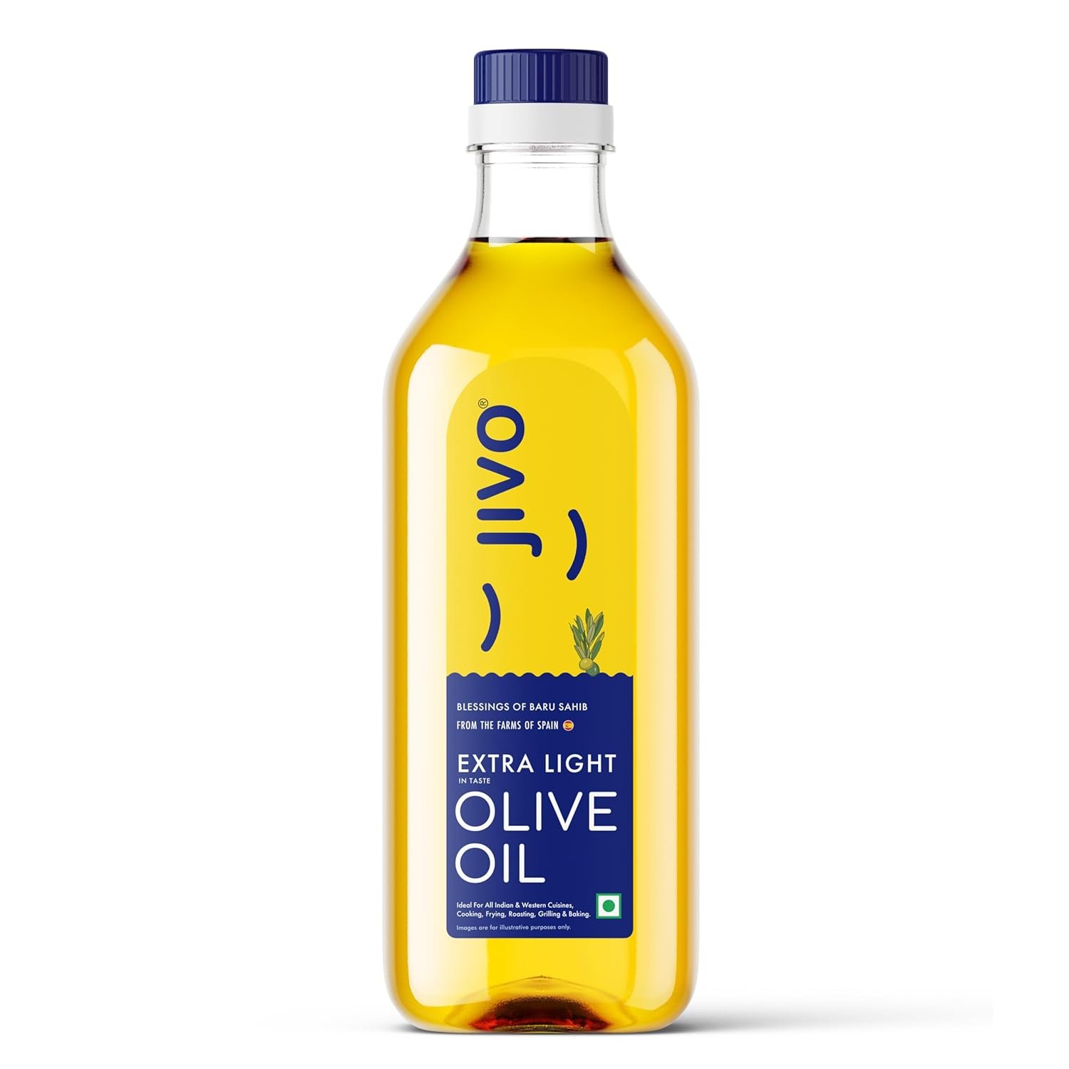 Jivo Extra Light Olive Oil 1 Litre | Imported from baFortune Premium Kachi Ghani Pure Mustard Oil 1 L
