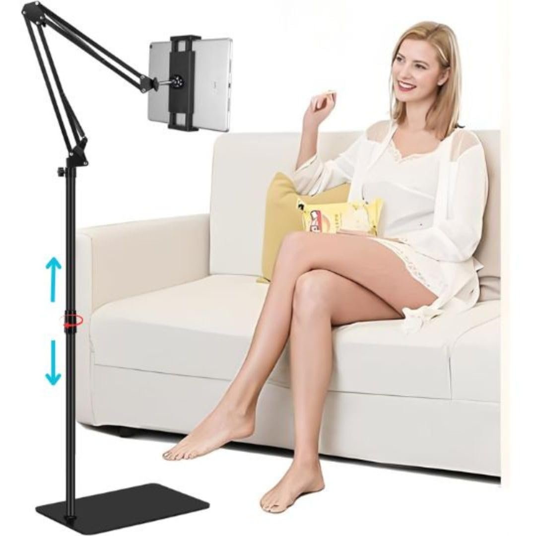 Mobile + Tablet Floor Stand [1 Mobile + 1 Full Mobile Phones