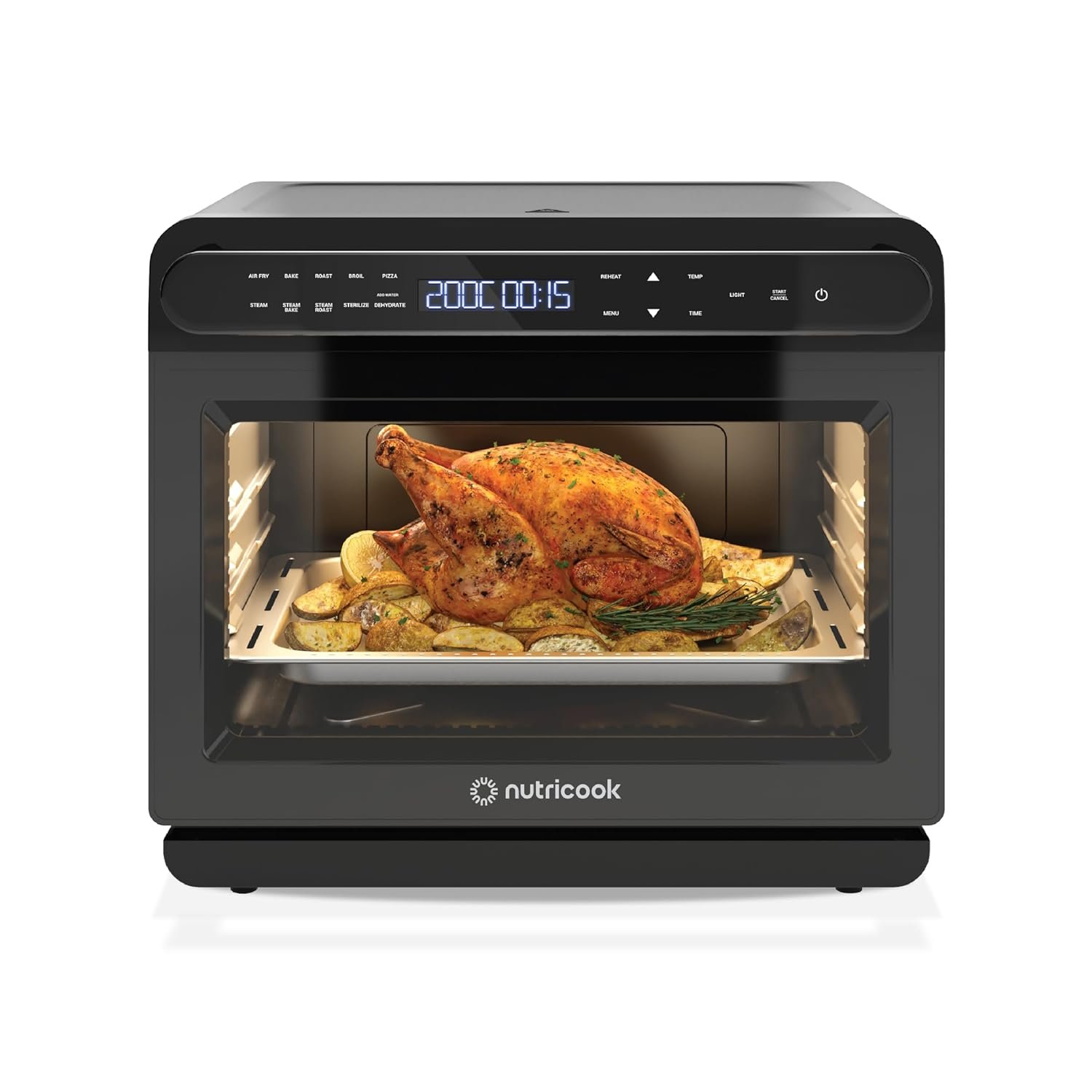 Nutricook Steami X 24L Black (Steam + Air Fryer Oven) air fryer