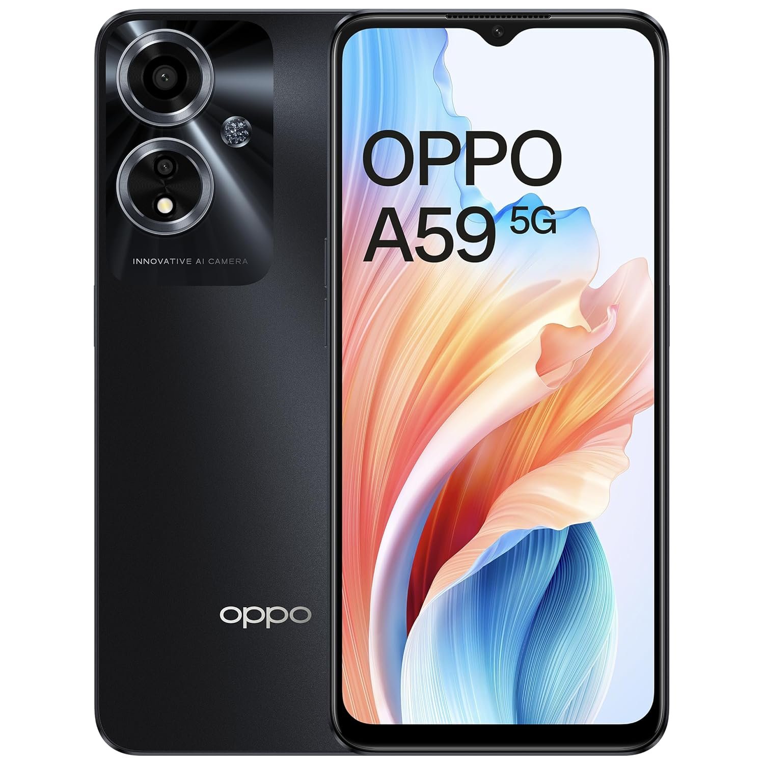 OPPO A59 5G (Starry Black, 4GB RAM, 128GB Storage) | Mobile Phones