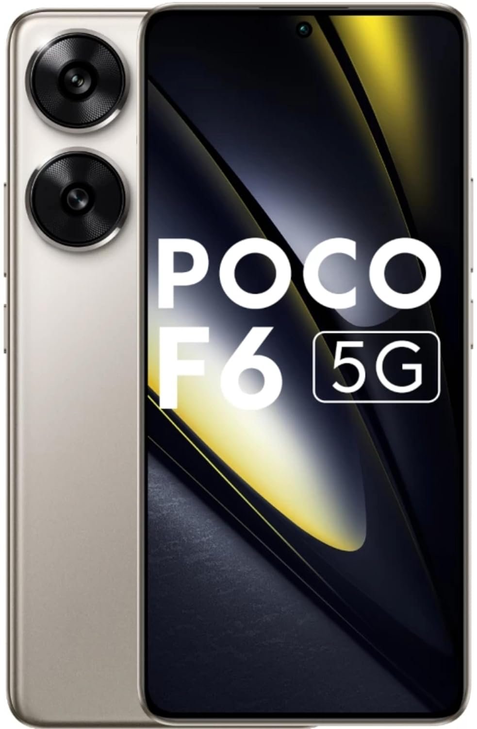 POCO F6 5G, Titanium (12GB, 512GB) Mobile Phones