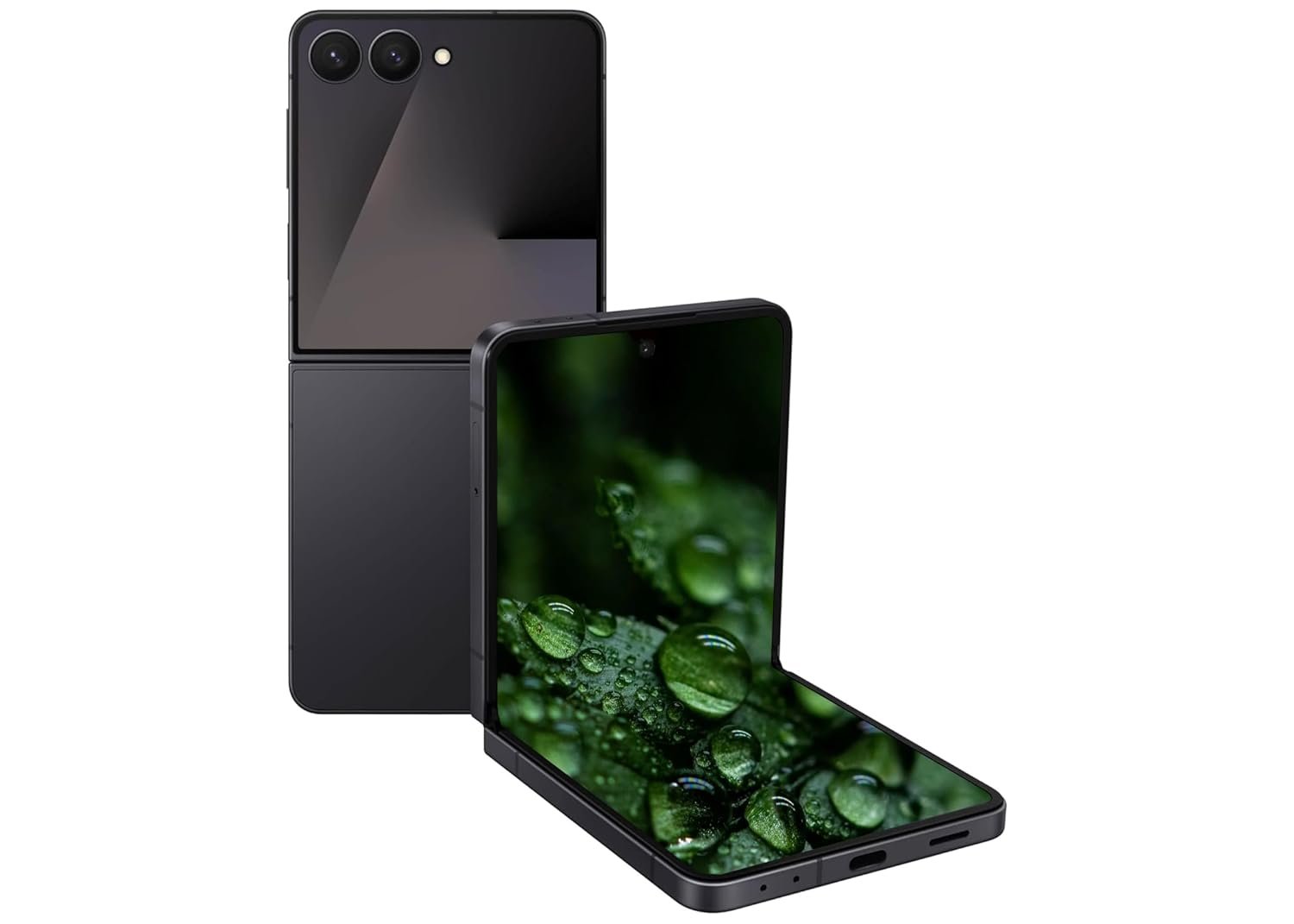 Samsung Galaxy Z Flip7 5G Smartphone with Galaxy AI (JetBlack, Mobile Phones