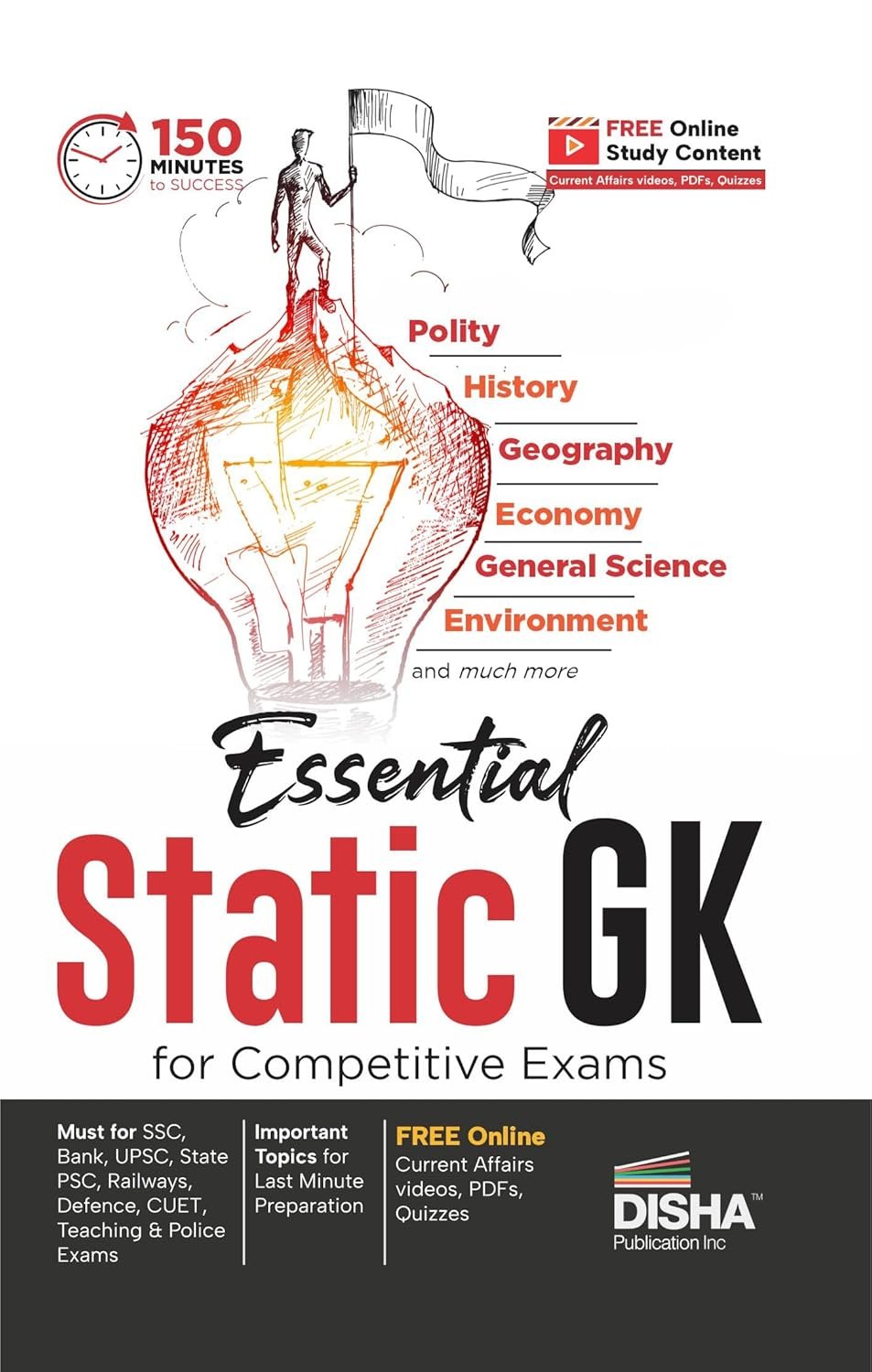 Disha's Static GK for Competitive Exams |General Knowledge for UPSC, competitive exam books