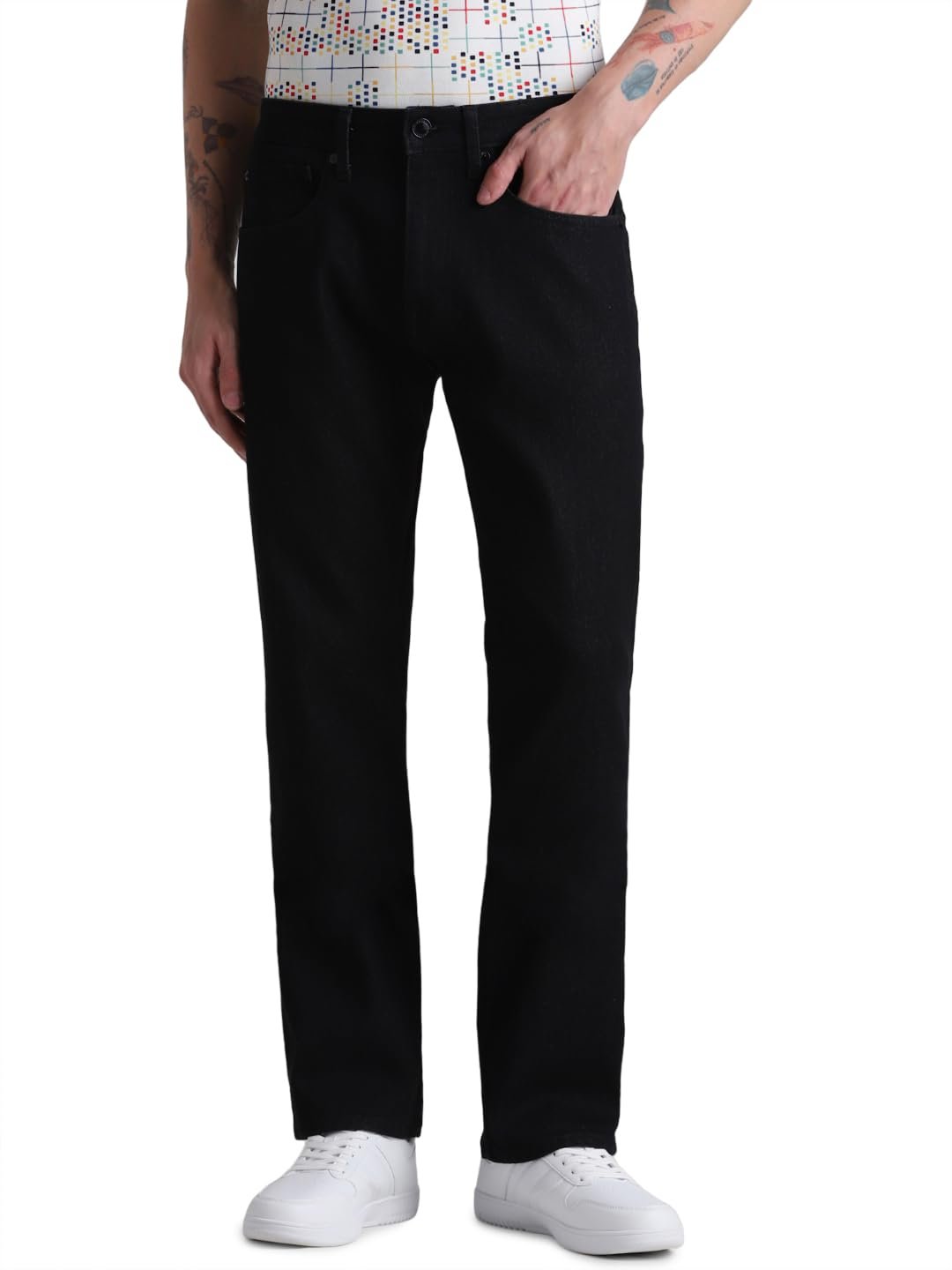 Jack & Jones Men's Classic Fit Jeans | Low Rise mens t shirts