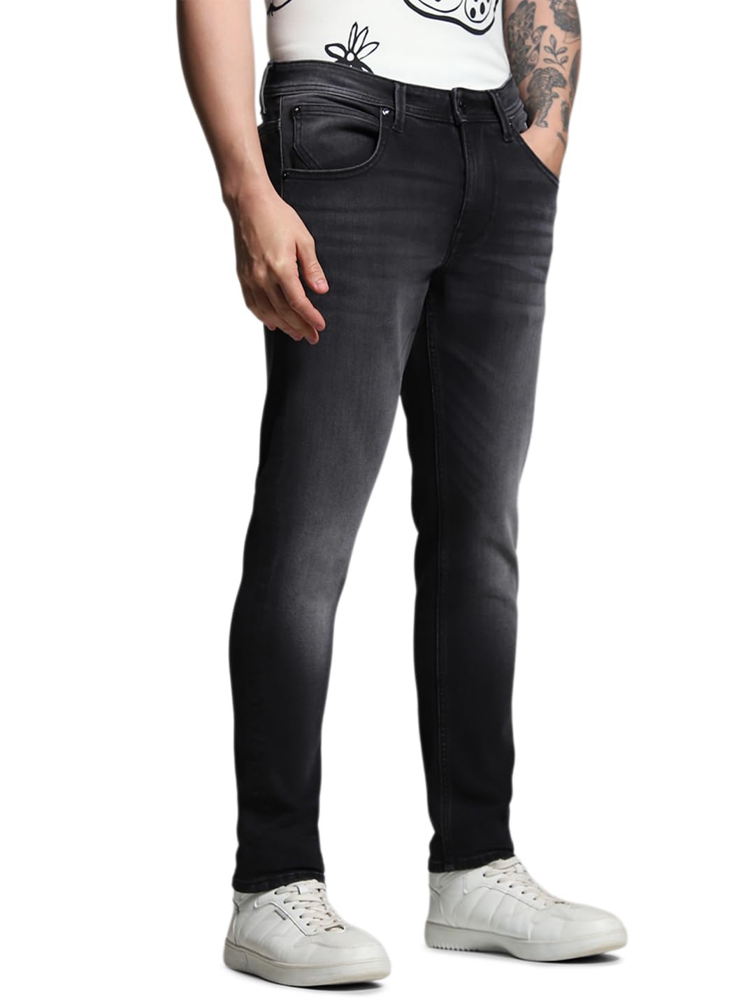 Jack & Jones Men's Slim Fit Jeans | Low Rise mens t shirts