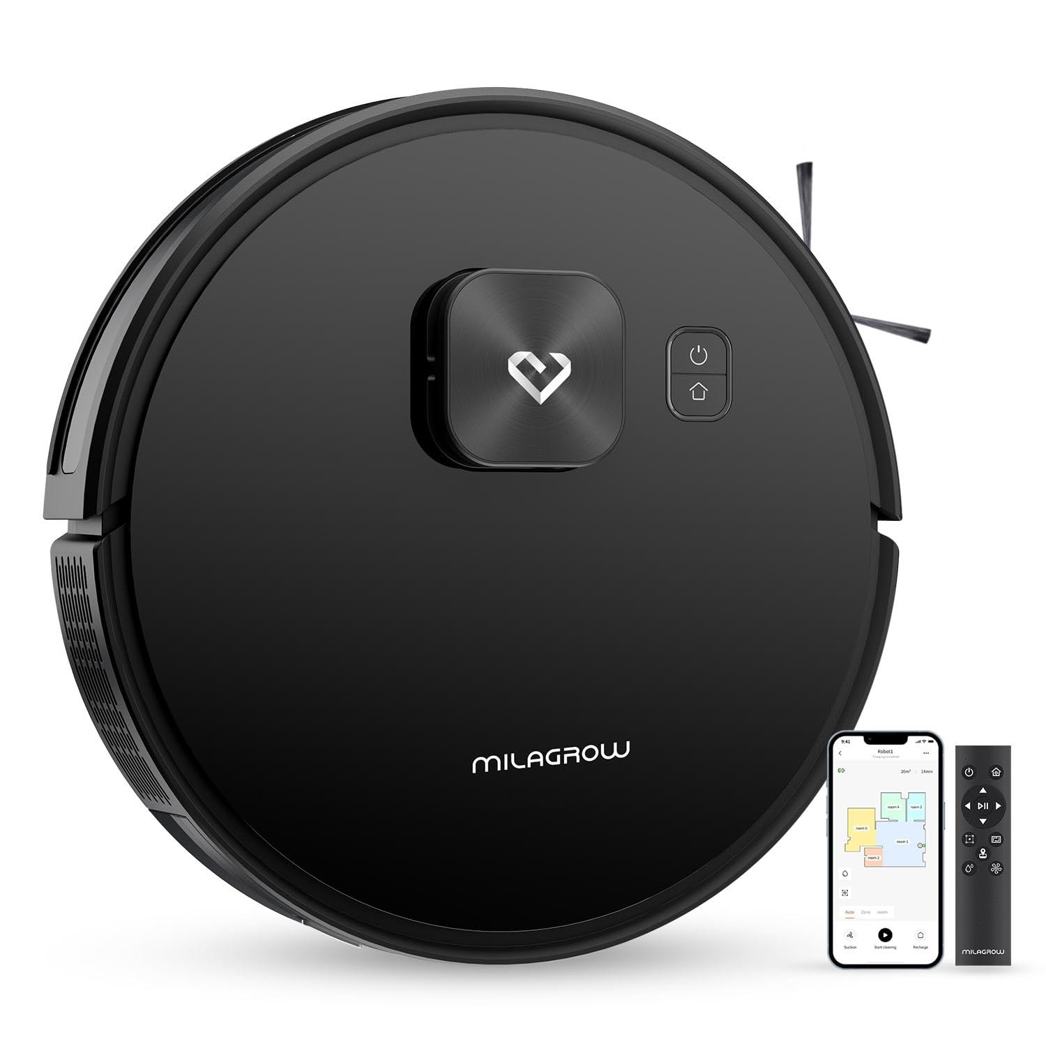 MILAGROW iMap 16 Galaxy Robot Vacuum Cleaner with 10000Pa Strong robotic vacuum cleaner