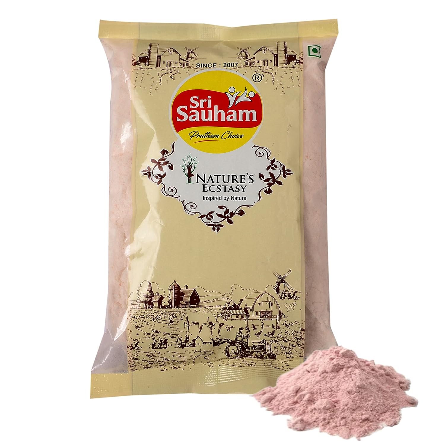 Sri Sauham Premium Sendha Namak - 1 Kg | Natural Tata Salt 1 kg Iodised Namak