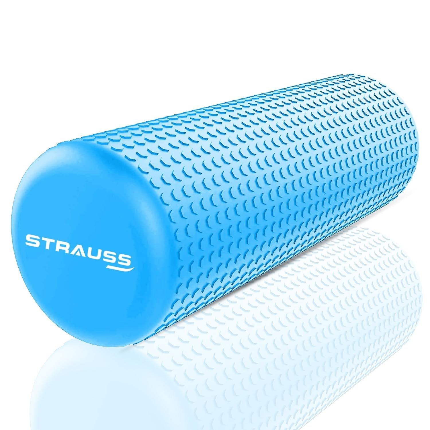 Strauss Yoga Foam Roller | Deep Tissue Massage Roller for Sports and fitness equipment
