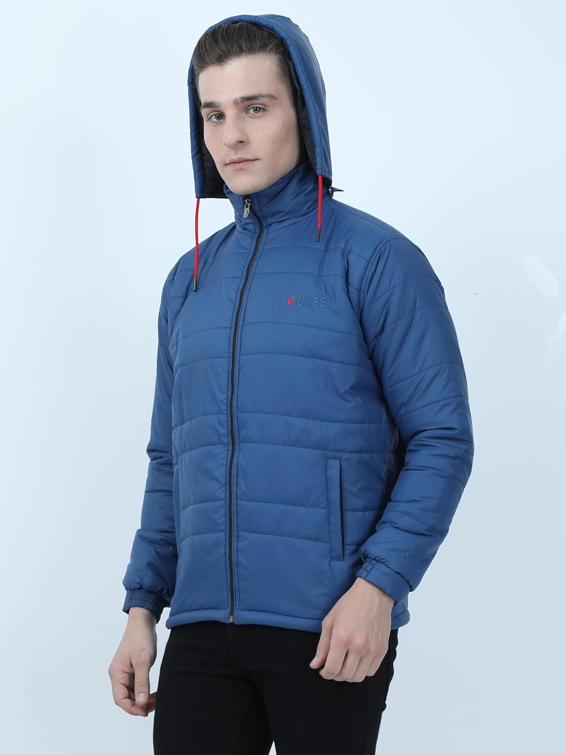 VROJASS Men's Polyester Standard Length Bomber Jacket(VROBJF) mens t shirts