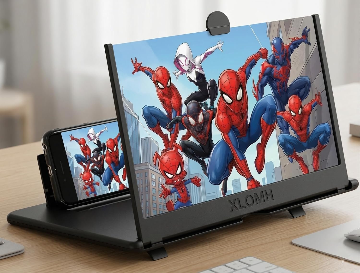 3D HD Screen Magnifier, Universal Smartphone Screen Amplifier with Adjustable Mobile Phones