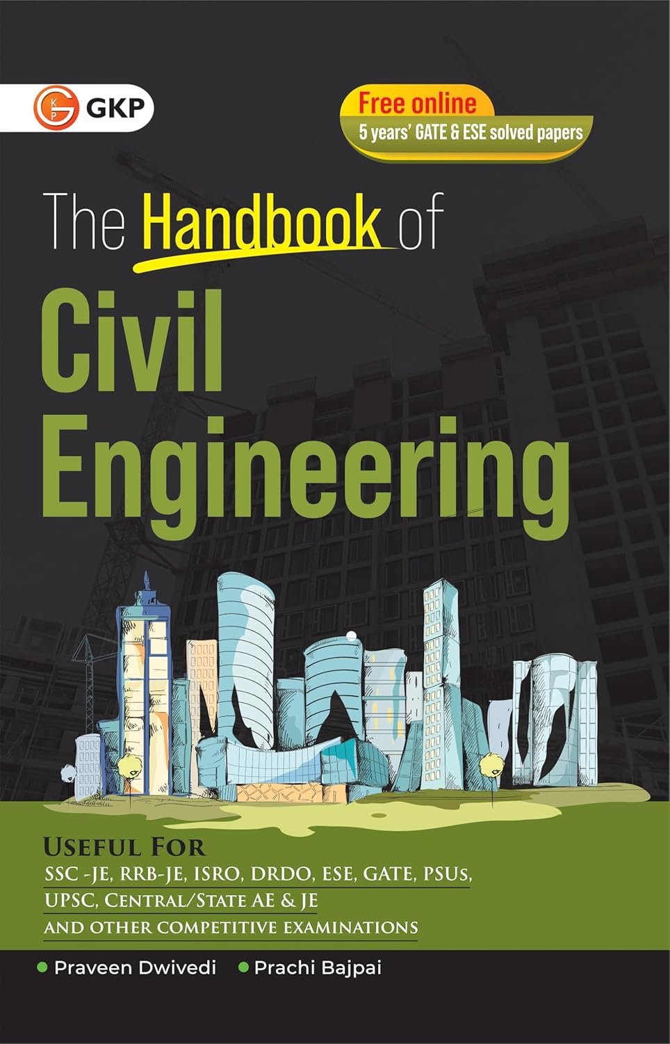 GKP Civil Engineering Handbook 2025 | Complete Formula & Concept competitive exam books