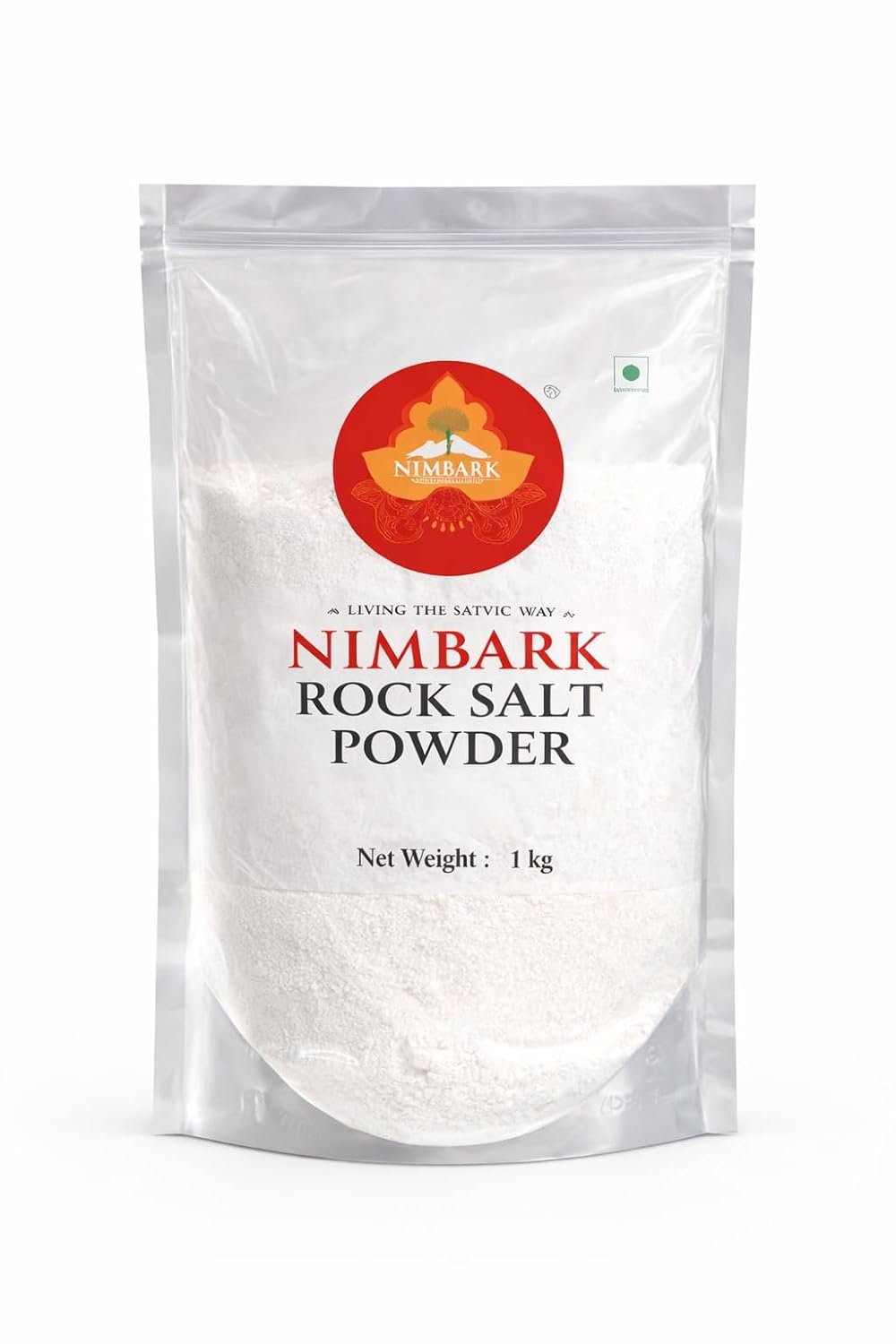 NIMBARK Natural Rock Salt Powder - 1kg | Fine Himalayan Tata Salt 1 kg Iodised Namak