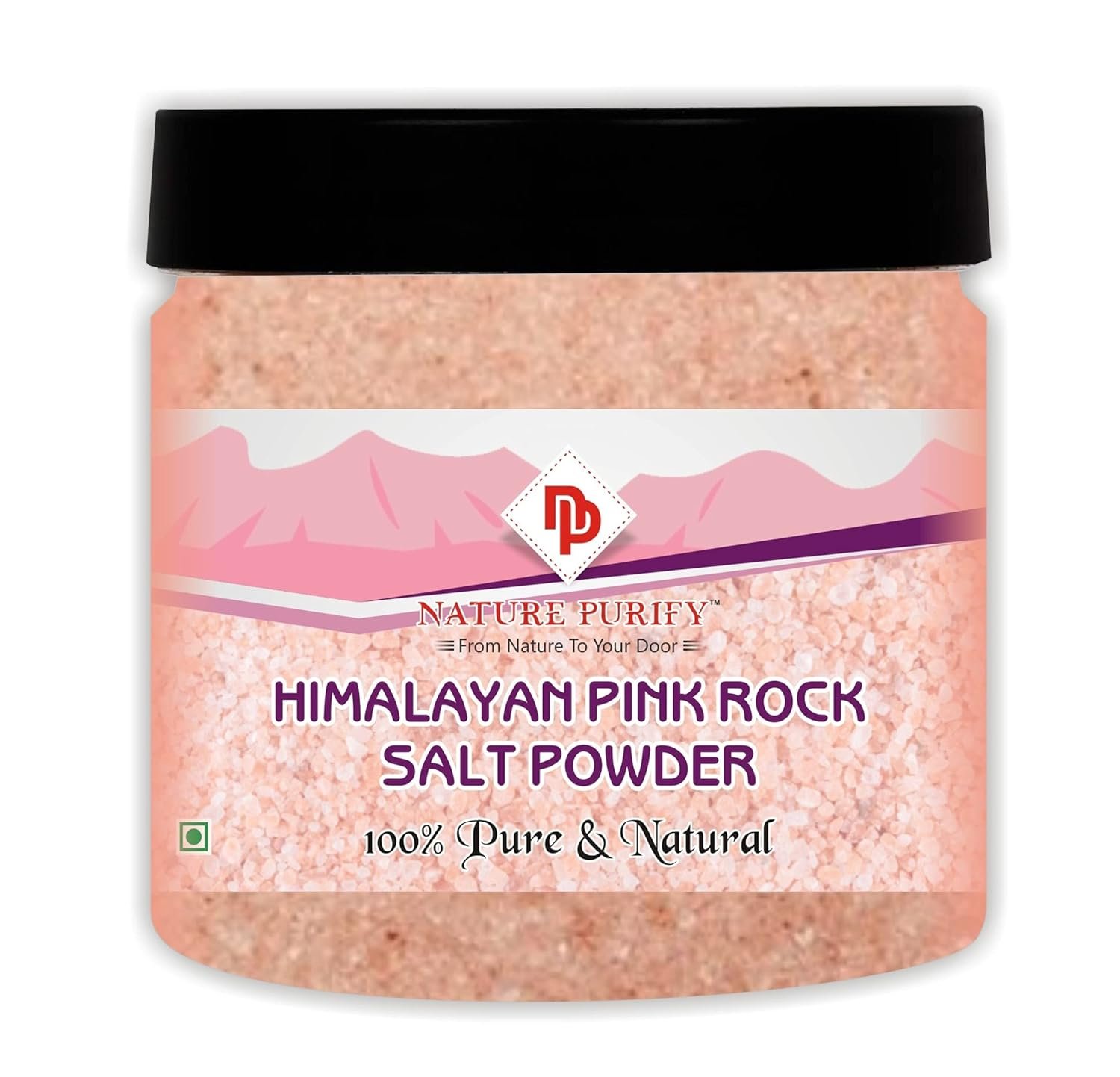 Nature Purify Himalayan Pink Rock Salt Powder (1KG) Tata Salt 1 kg Iodised Namak