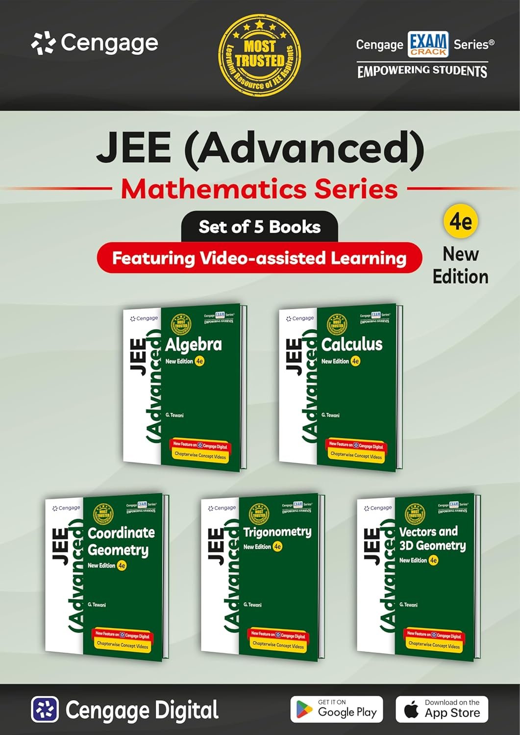 Cengage Mathematics Combo for JEE Advanced: Algebra + Calculus + python programming ebook