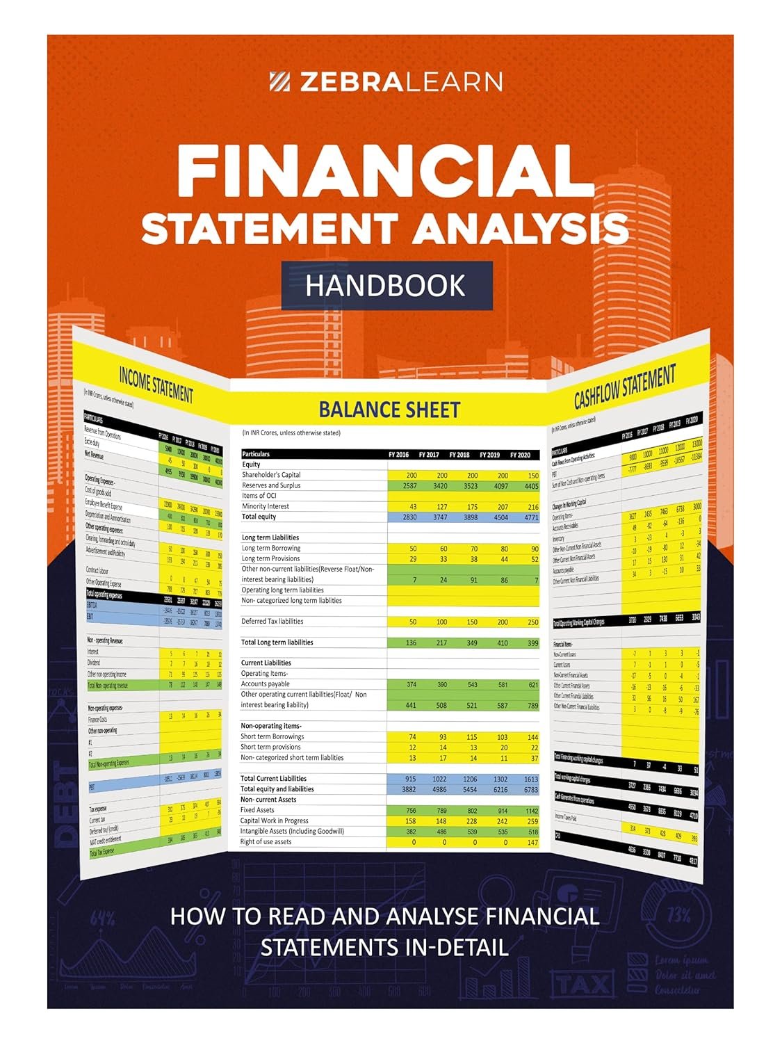 Financial Statement Analysis Handbook: Balance Sheet, Income Statement, Cash Flow stock market course