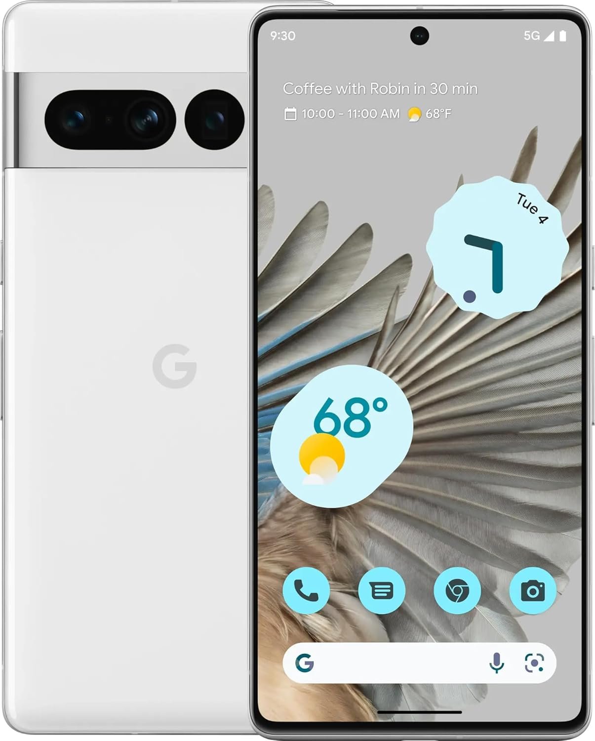 Google Pixel 7 Pro 5G (Snow, 12GB RAM, 128GB Storage) Mobile Phones