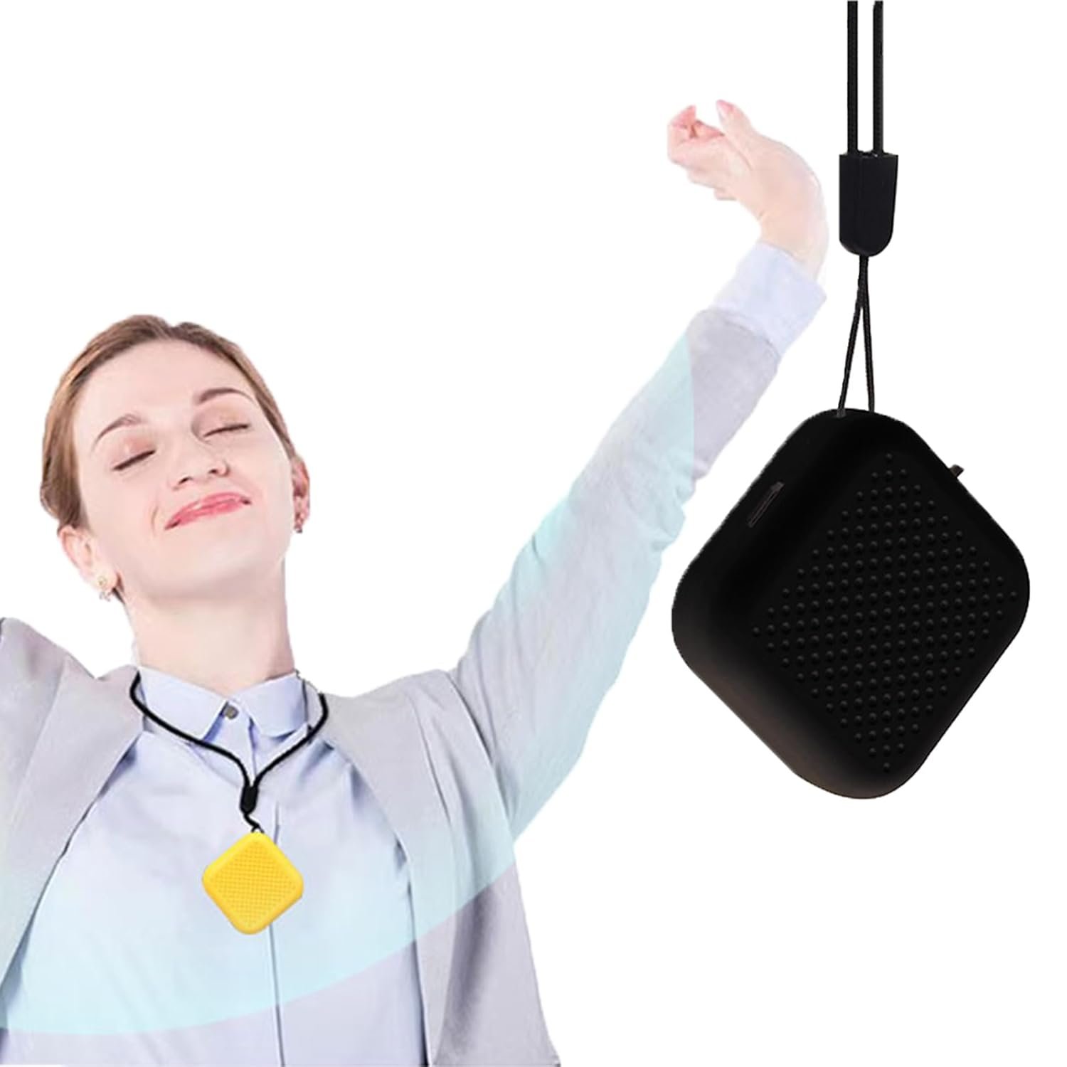 Portable Wearable Air Purifier Necklace for Travel, Personal Ionic Air car air purifier