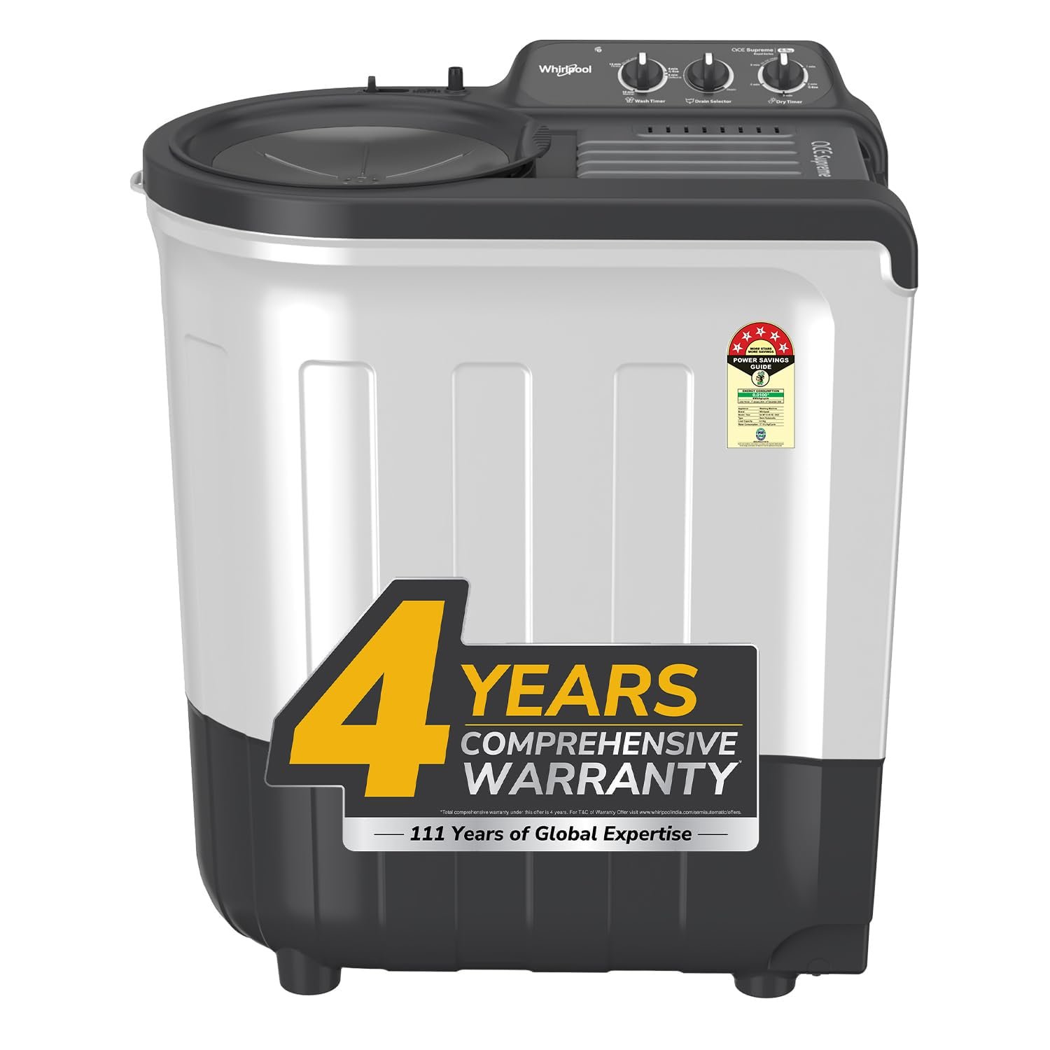 Whirlpool 6.5 Kg 5 Star Magic Clean Semi-Automatic Top Loading washing machine