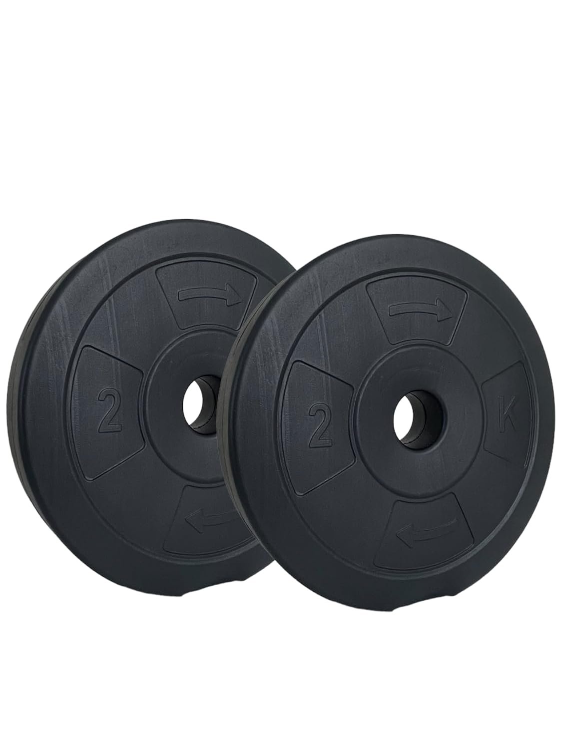 Artino P.V.C Weight Plates, Filled with Concrete, Standard Weights Plates, Best fitness accessories online