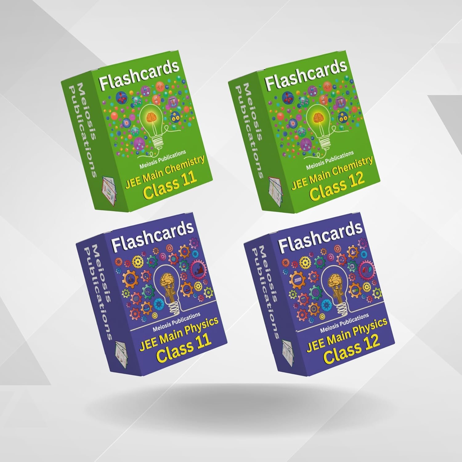 Meiosis JEE Flashcards Combo Class 11 & 12 Physics and competitive exam books